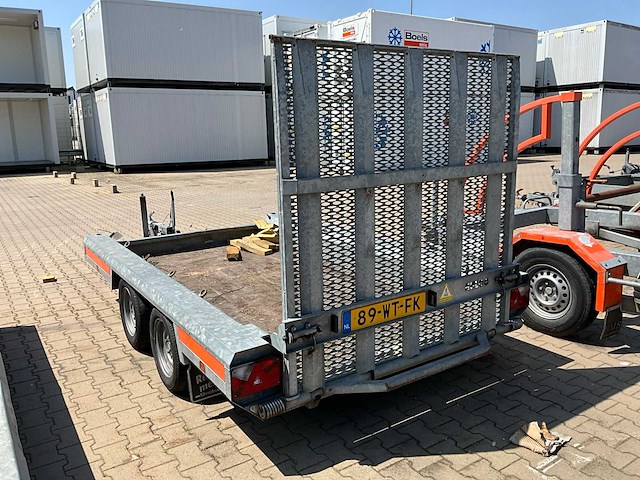 2018 hulco terrax-2 3001-lk machine transporter aanhangwagen - afbeelding 14 van  17