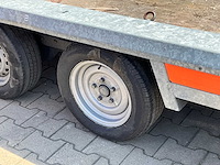 2018 hulco terrax-2 3001-lk machine transporter aanhangwagen - afbeelding 8 van  17