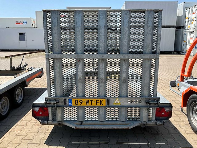 2018 hulco terrax-2 3001-lk machine transporter aanhangwagen - afbeelding 13 van  17