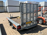 2018 hulco terrax-2 3001-lk machine transporter aanhangwagen - afbeelding 14 van  17
