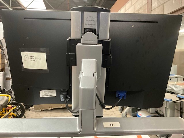 2018 humanscale hospital cart computer monitor - afbeelding 11 van  11