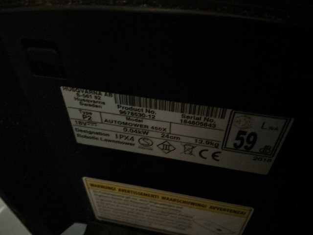 2018 husqvarna automower 330x robotmaaier - afbeelding 4 van  4