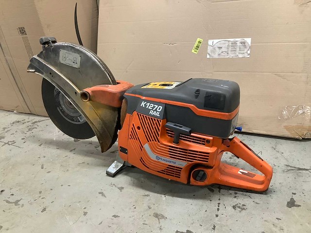 2018 husqvarna k1270 betonzaag - afbeelding 2 van  6