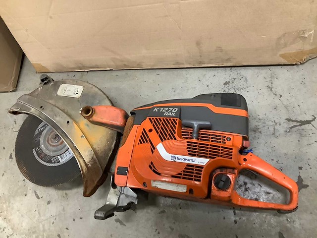 2018 husqvarna k1270 betonzaag - afbeelding 6 van  6