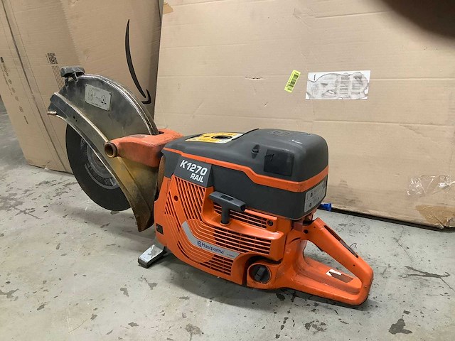 2018 husqvarna k1270 betonzaag - afbeelding 1 van  3