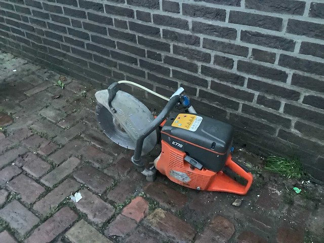2018 husqvarna k770 betonslijper - afbeelding 1 van  1