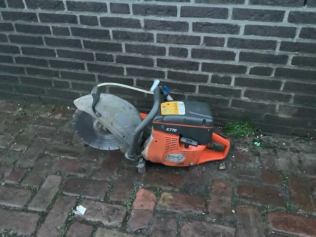 2018 husqvarna k770 betonslijper - afbeelding 2 van  4