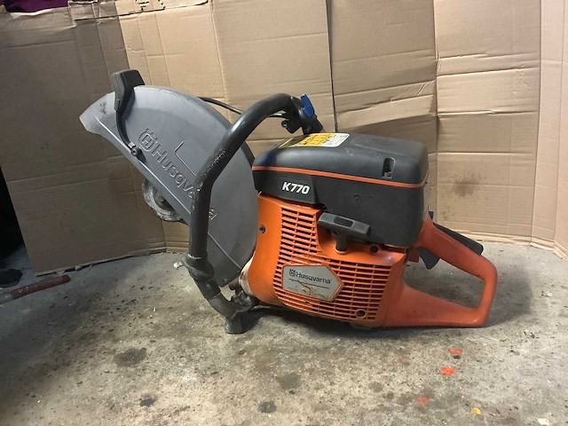 2018 husqvarna k770 betonzaag - afbeelding 1 van  4