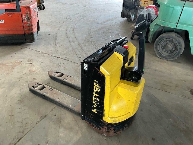2018 hyster p1.6 elektrische palletwagen - afbeelding 1 van  10