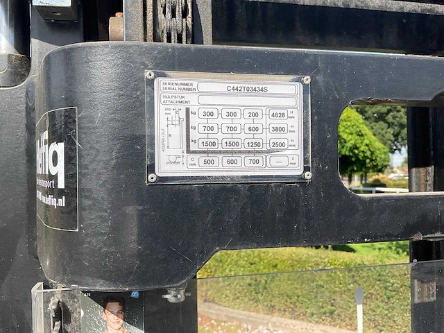 2018 hyster s1,5 s initiele heffing stapelaar - afbeelding 8 van  11