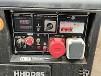 2018 hyundai hhdd85 stroomgenerator - afbeelding 4 van  9