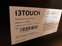 2018 i3touch e1086 4k interactive touchscreen 86" - afbeelding 2 van  6