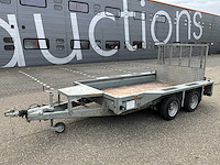 2018 ifor williams gx105hd machinetransporter 84-ws-xx - afbeelding 1 van  19