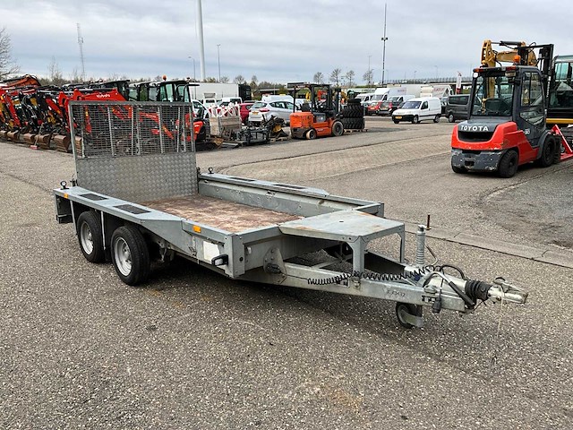 2018 ifor williams gx105hd machinetransporter 84-ws-xx - afbeelding 17 van  19