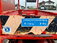 2018 imer/iteco easy up5sp hoogwerker - afbeelding 3 van  15