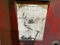 2018 indapp ihka 3650-v hijsmast voor heftruck - afbeelding 7 van  7