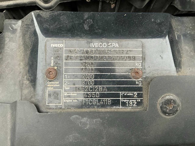 2018 iveco 50-180 daily clickstar bedrijfswagen - afbeelding 51 van  57