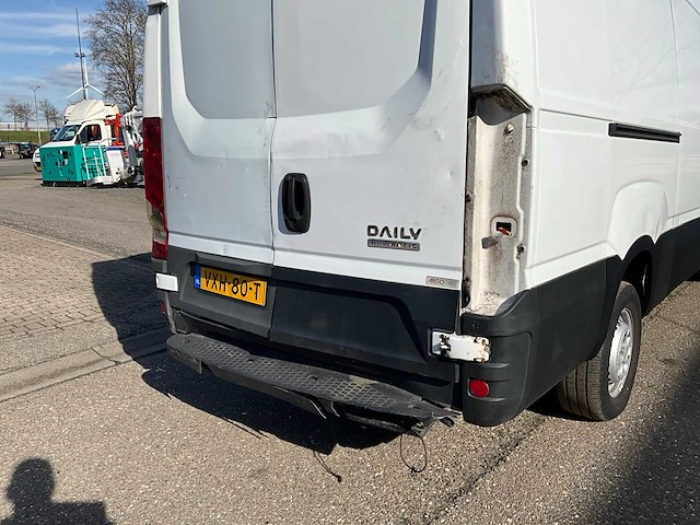 2018 iveco daily 35-160 bedrijfswagen vxh-80-t (schade voertuig) - afbeelding 5 van  35