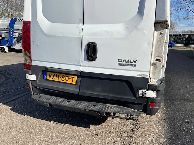 2018 iveco daily 35-160 bedrijfswagen vxh-80-t (schade voertuig) - afbeelding 6 van  35