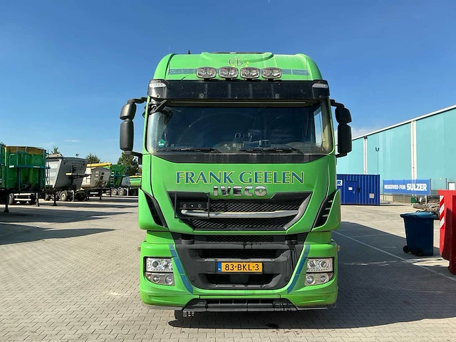 2018 iveco stralis as440stx/p 460 6x2 kippertrekker – hyva hydrauliek - afbeelding 12 van  42