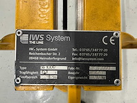 2018 iws system sg1000 steenklem - afbeelding 4 van  5