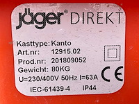 2018 jäger direkt kanto bouw aansluitkast - afbeelding 3 van  11