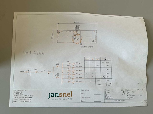 2018 jan snel kantoorunit - afbeelding 18 van  19
