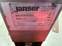 2018 janser master mobil hydraulic tapijtstripper hydraulisch - afbeelding 6 van  6
