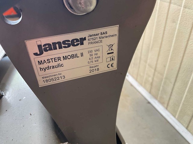 2018 janser mobile ii tapijtstripper - afbeelding 6 van  7