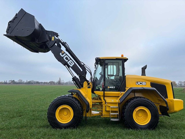 2018 jcb 437 wiellader - afbeelding 2 van  58