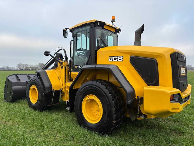 2018 jcb 437 wiellader - afbeelding 4 van  58