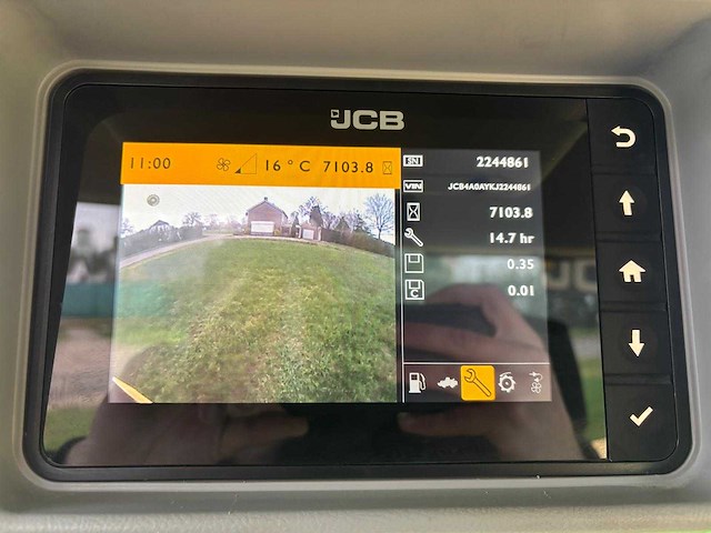 2018 jcb 437 wiellader - afbeelding 57 van  58