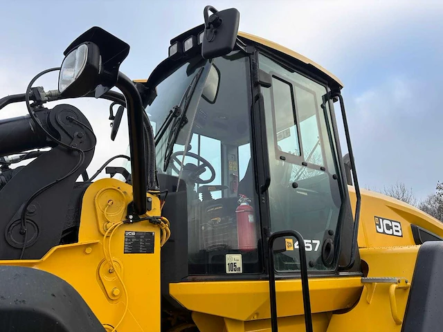 2018 jcb 437 wiellader - afbeelding 15 van  58