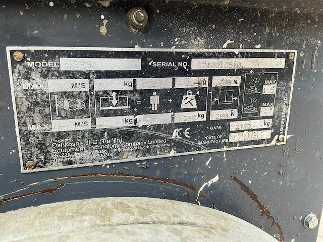 2018 jlg 10rs hoogwerker - afbeelding 7 van  15