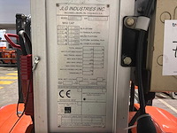 2018 jlg 20mvl hoogwerker / personenlift - afbeelding 4 van  12