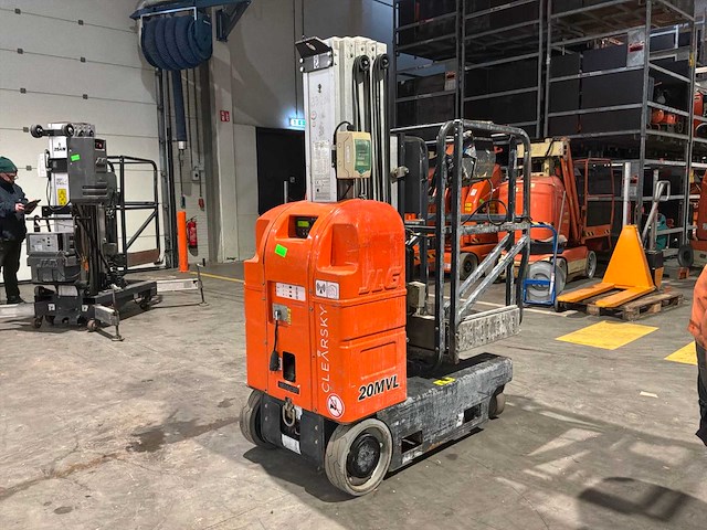 2018 jlg 20mvl hoogwerker / personenlift - afbeelding 7 van  12