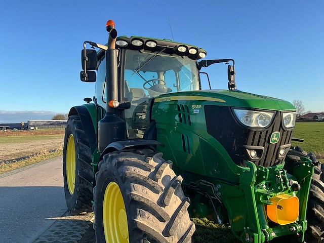 2018 john deere 6145 r autopower vierwielaangedreven landbouwtractor - afbeelding 3 van  40