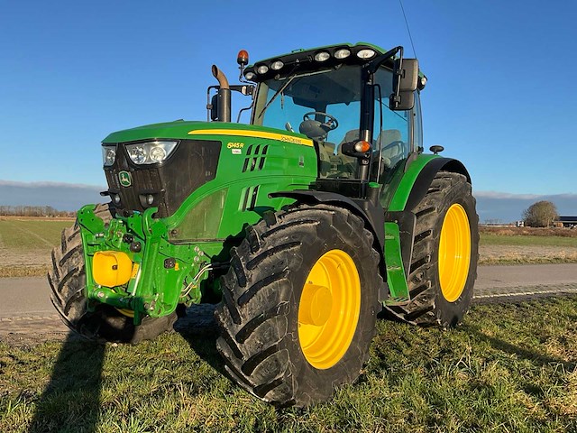 2018 john deere 6145 r autopower vierwielaangedreven landbouwtractor - afbeelding 1 van  40