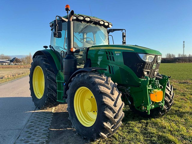 2018 john deere 6145 r autopower vierwielaangedreven landbouwtractor - afbeelding 34 van  40