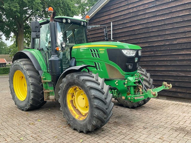 2018 john deere 6155 m powerquad vierwielaangedreven landbouwtractor - afbeelding 28 van  30