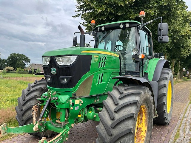 2018 john deere 6155 m powerquad vierwielaangedreven landbouwtractor - afbeelding 2 van  37