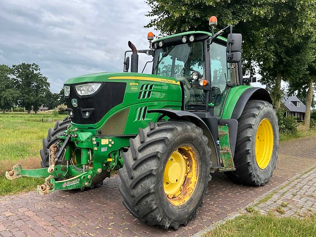2018 john deere 6155 m powerquad vierwielaangedreven landbouwtractor - afbeelding 11 van  37