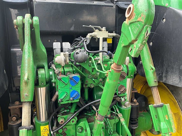 2018 john deere 6155 m powerquad vierwielaangedreven landbouwtractor - afbeelding 15 van  38