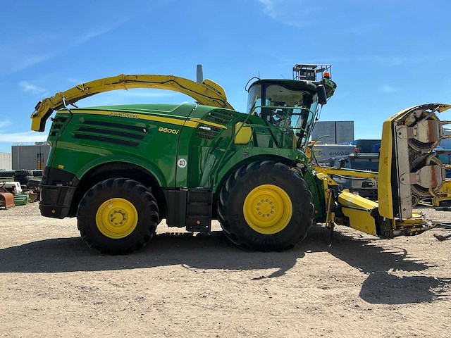 2018 john deere 8600i veldhakselaar - afbeelding 4 van  16