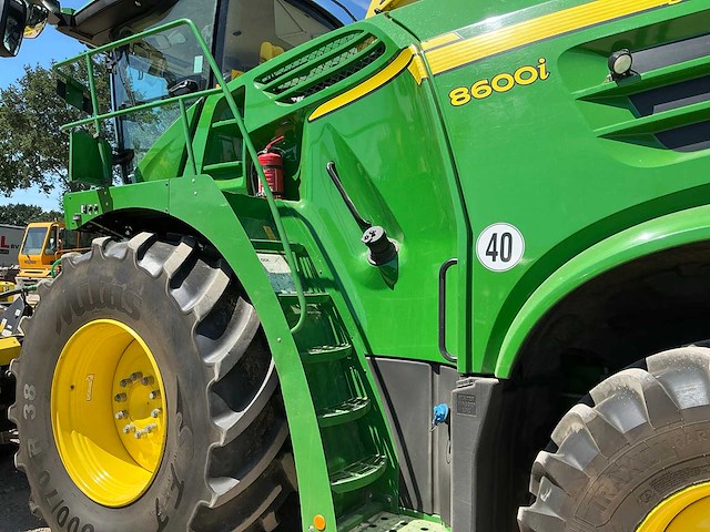 2018 john deere 8600i veldhakselaar - afbeelding 13 van  47