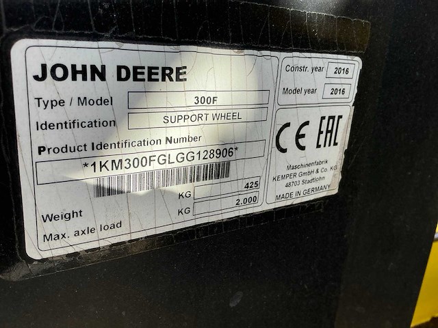 2018 john deere 8600i veldhakselaar - afbeelding 35 van  47