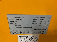 2018 jungheinrich 48 volt 4 epzs 620 accupakket reachtruck - afbeelding 7 van  7