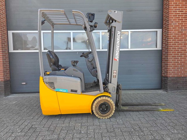 2018 jungheinrich efg 110 3360uur vorkheftruck - afbeelding 1 van  10