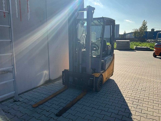 2018 jungheinrich efg 216 k vorkheftruck - afbeelding 1 van  10