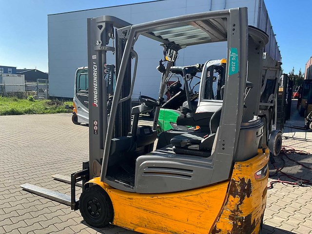 2018 jungheinrich efg 216 k vorkheftruck - afbeelding 10 van  12